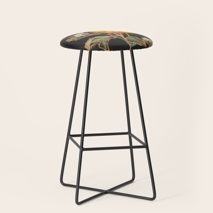 Garden Flowers 9 Stool Gallery Image 1