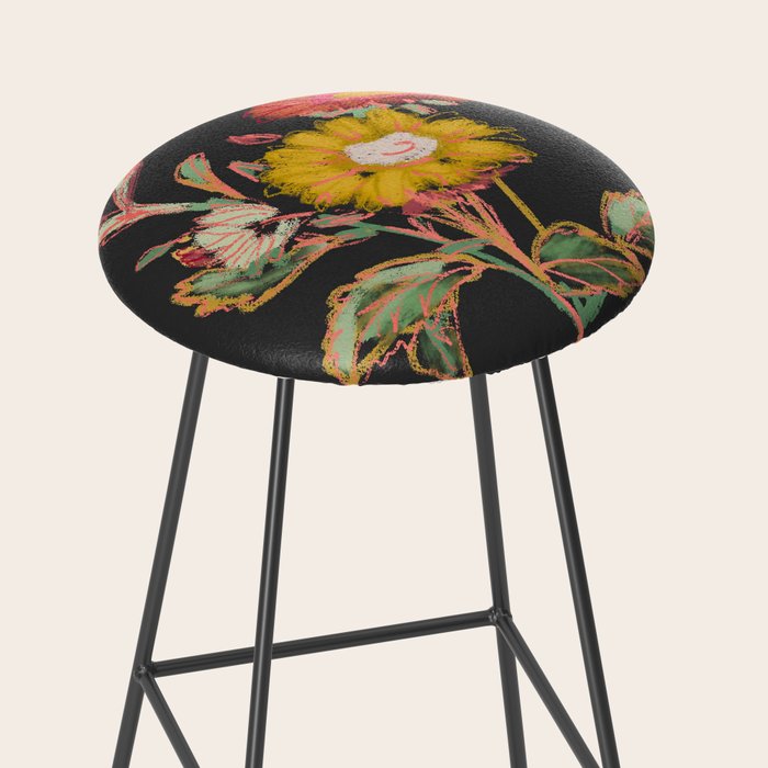 Garden Flowers 9 Stool Gallery Image 2