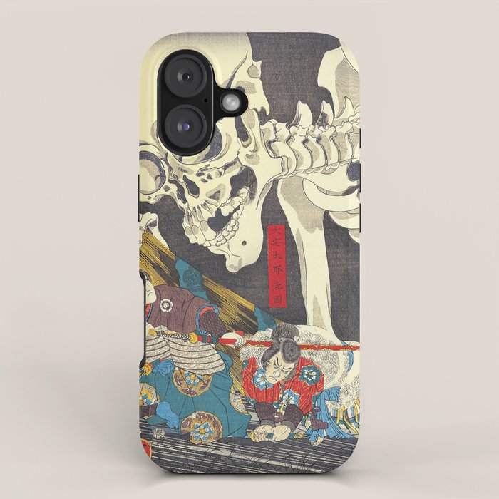 Takiyasha the Witch and the Skeleton Specter- Utagawa Kuniyoshi iPhone Case Gallery Image 1