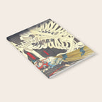 Takiyasha the Witch and the Skeleton Specter- Utagawa Kuniyoshi Notebook Gallery Image 2