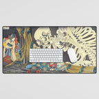 Takiyasha the Witch and the Skeleton Specter- Utagawa Kuniyoshi Desk Mat Gallery Image 1
