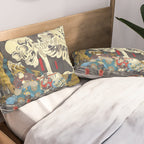 Takiyasha the Witch and the Skeleton Specter- Utagawa Kuniyoshi Pillow Sham Gallery Image 2