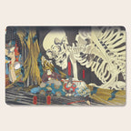 Takiyasha the Witch and the Skeleton Specter- Utagawa Kuniyoshi Cutting Board Gallery Image 1