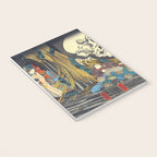 Takiyasha the Witch and the Skeleton Specter- Utagawa Kuniyoshi Notebook Gallery Image 3