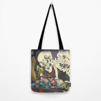 Takiyasha the Witch and the Skeleton Specter- Utagawa Kuniyoshi Tote Bag Gallery Image 2