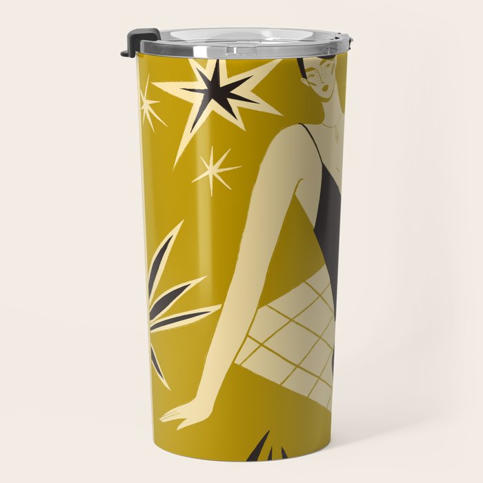 woman in swimsuit Travel Mug Gallery Image 3