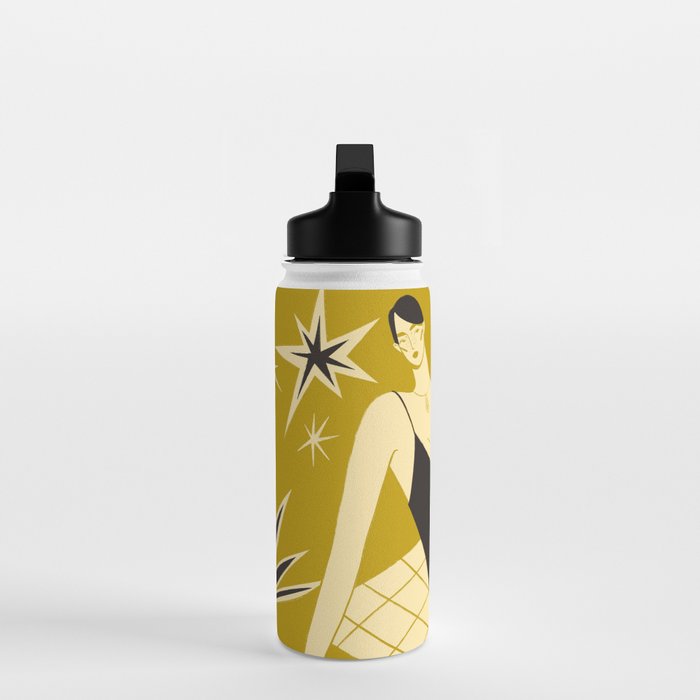 woman in swimsuit Water Bottle Gallery Image 3