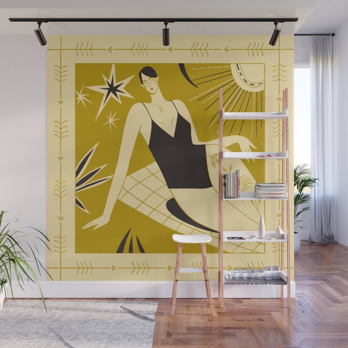 woman in swimsuit Wall Mural Gallery Image 1