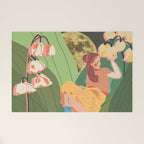 Lily of the Valley Welcome Mat Gallery Image 1