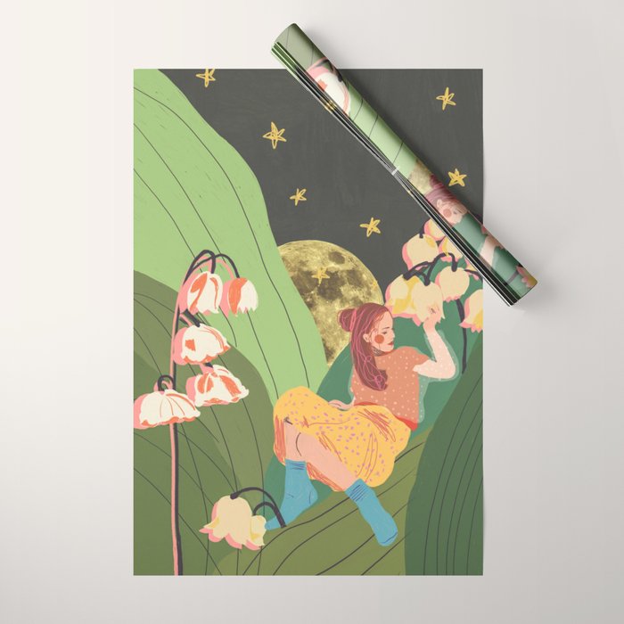 Lily of the Valley Wrapping Paper Gallery Image 1