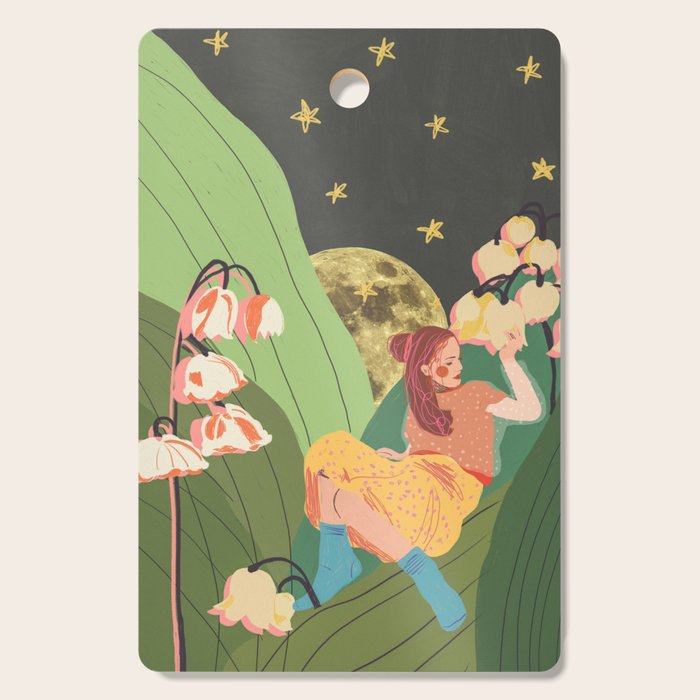 Lily of the Valley Cutting Board Gallery Image 1