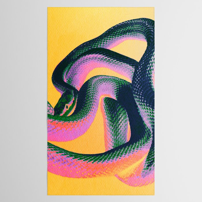Colorful Snake Tablecloth Gallery Image 2