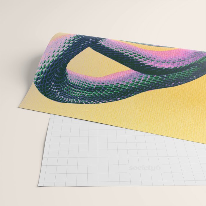 Colorful Snake Wrapping Paper Gallery Image 2