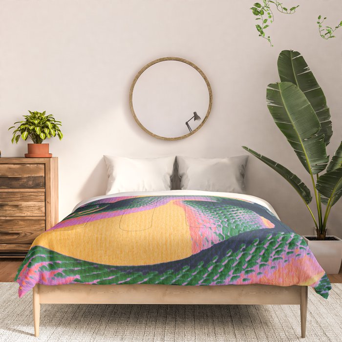 Colorful Snake Comforter Gallery Image 3