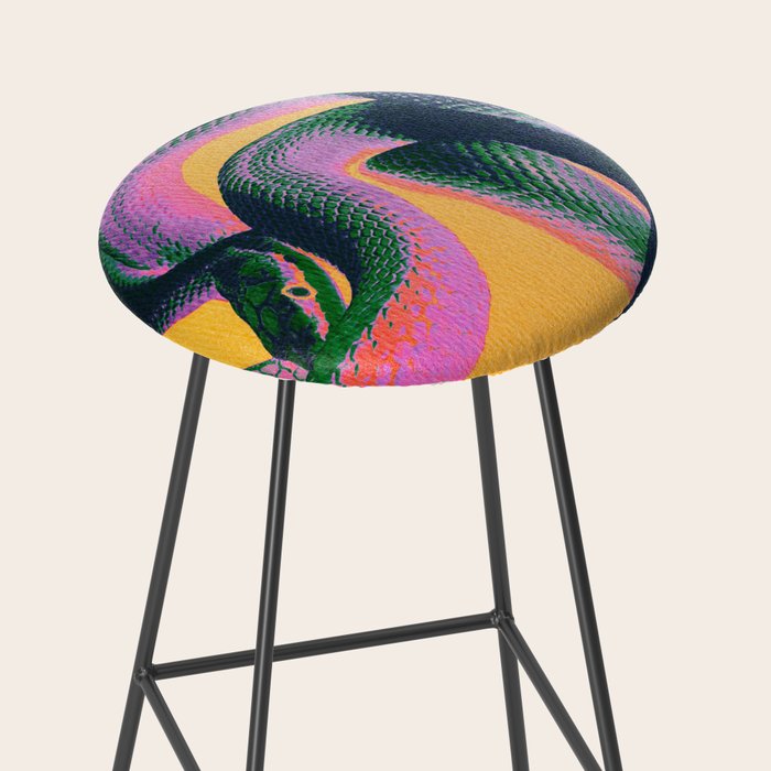 Colorful Snake Stool Gallery Image 2