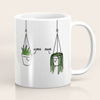 Hippie and Punk plants Coffee Mug Gallery Image 1