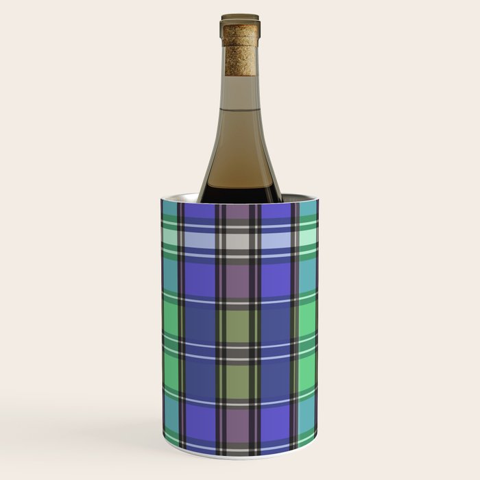 Fusion Colorful Toned Grids B Wine Chiller Gallery Image 1