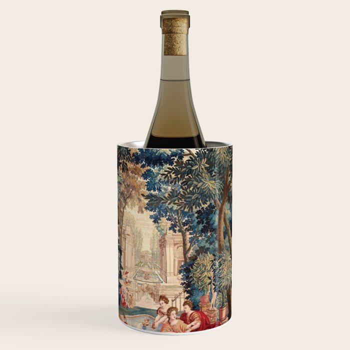 Antique 18th Century Allegory of Spring French Tapestry Wine Chiller Gallery Image 3