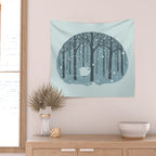 Hibearnation Wall Tapestry Gallery Image 2