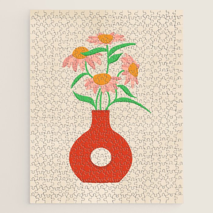 Flower Vase Jigsaw Puzzle Gallery Image 1