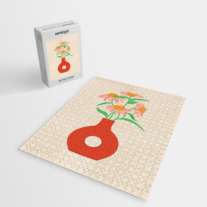 Flower Vase Jigsaw Puzzle Gallery Image 2