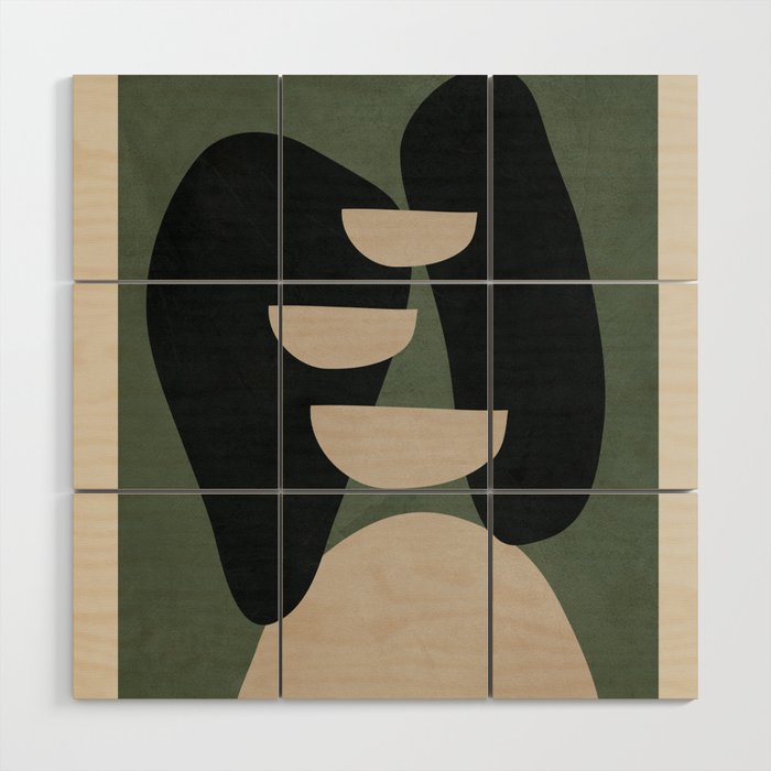 Abstract Balance 3 Wood Wall Art Gallery Image 1
