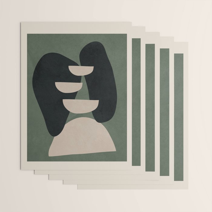 Abstract Balance 3 Wrapping Paper Gallery Image 3