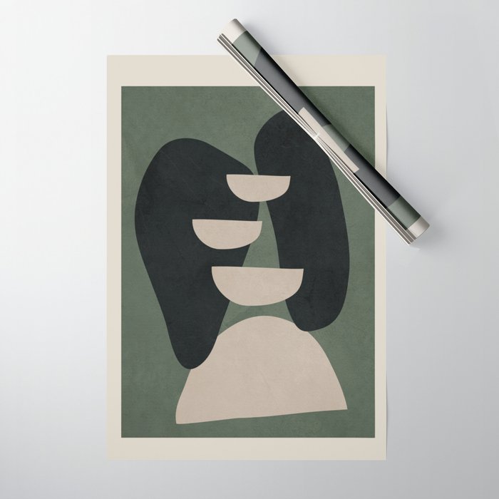 Abstract Balance 3 Wrapping Paper Gallery Image 1