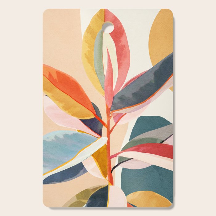 Colorful Branching Out 05 Cutting Board Gallery Image 1