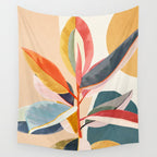 Colorful Branching Out 05 Wall Tapestry Gallery Image 4