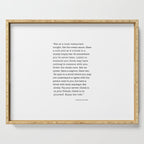 Eat at a local restaurant tonight, Anthony Bourdain Quote Serving Tray Gallery Image 1