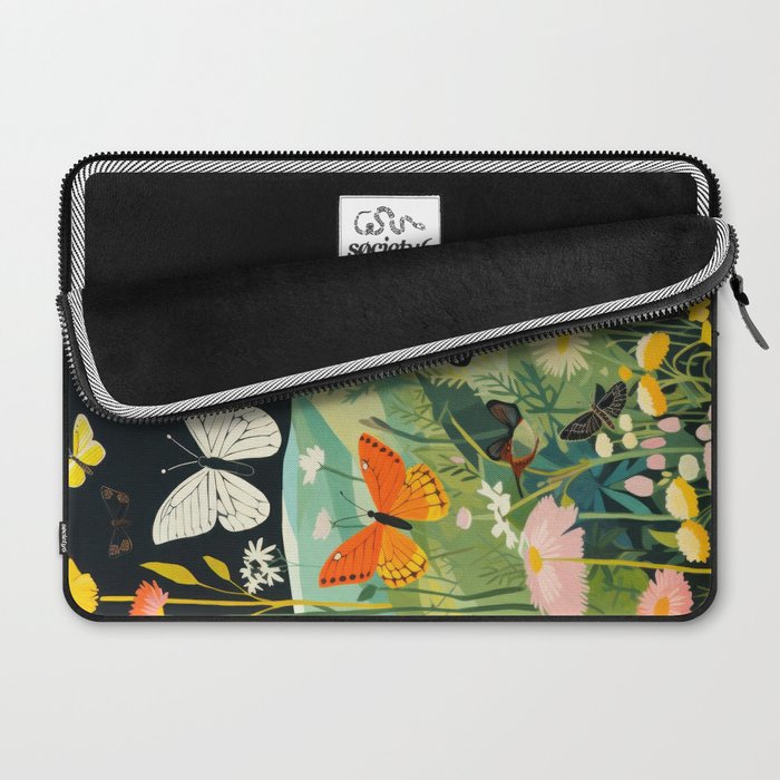 Butterfly Rolling Hills Paradise Laptop Sleeve Gallery Image 2
