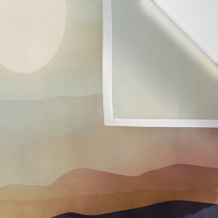 Summer Lake Sunset Wall Tapestry Gallery Image 3
