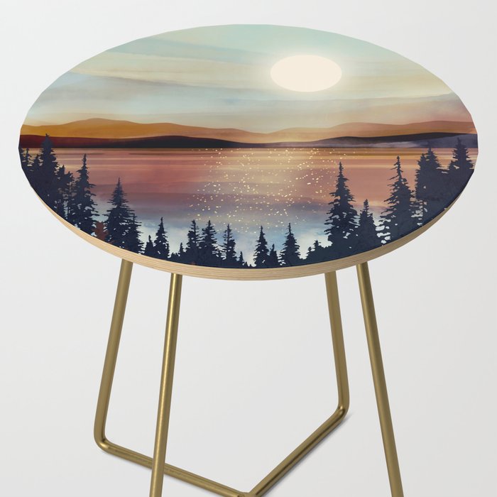 Summer Lake Sunset Side Table Gallery Image 2