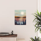 Summer Lake Sunset Poster Gallery Image 2