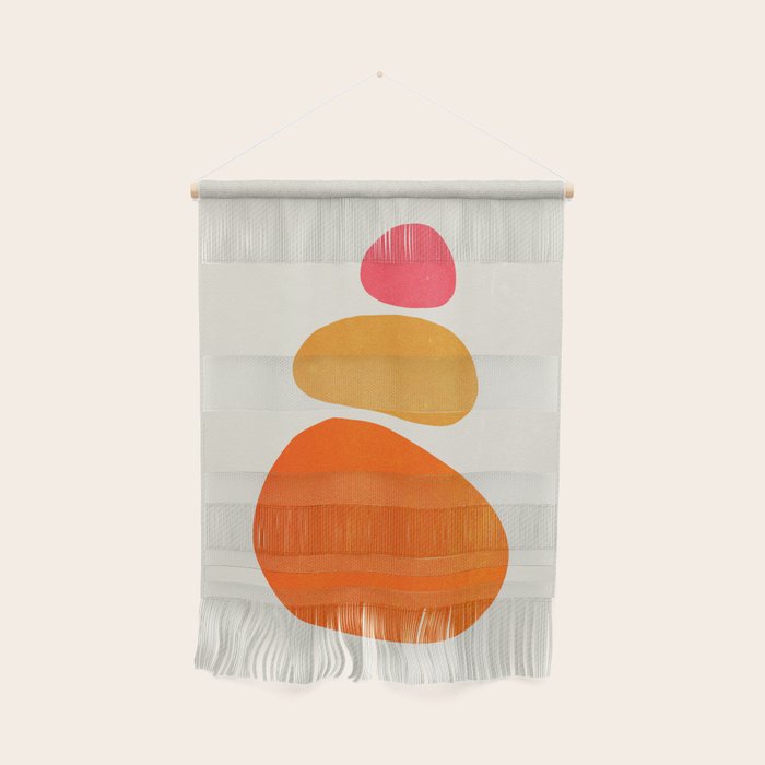 Pebbles: Mid Century Abstraction Wall Hanging Gallery Image 1