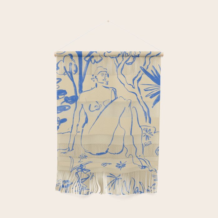 MYSTICAL FOREST BLUE Wall Hanging Gallery Image 1