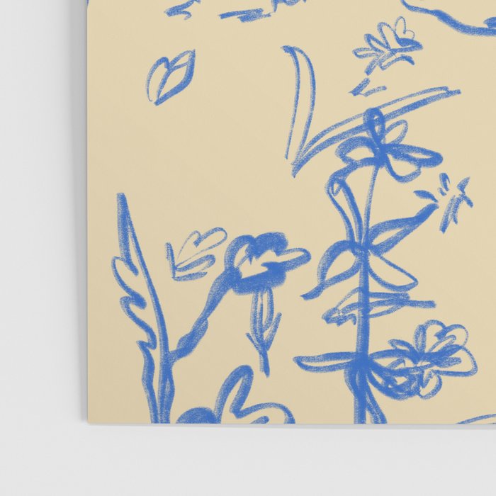 MYSTICAL FOREST BLUE Poster Gallery Image 3