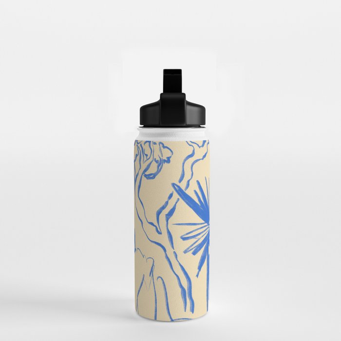 MYSTICAL FOREST BLUE Water Bottle Gallery Image 2