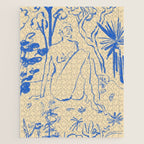 MYSTICAL FOREST BLUE Jigsaw Puzzle Gallery Image 1
