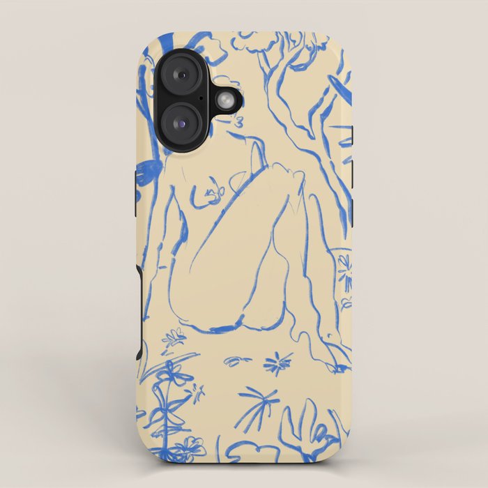 MYSTICAL FOREST BLUE iPhone Case Gallery Image 1