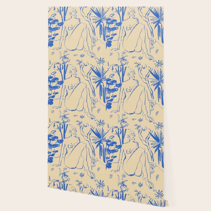 MYSTICAL FOREST BLUE Wallpaper Gallery Image 2