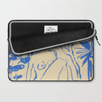 MYSTICAL FOREST BLUE Laptop Sleeve Gallery Image 2