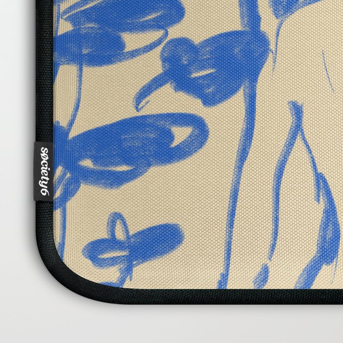 MYSTICAL FOREST BLUE Laptop Sleeve Gallery Image 3