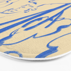 MYSTICAL FOREST BLUE Bath Mat Gallery Image 3