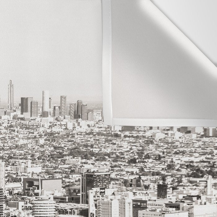 Los Angeles Grey Wall Tapestry Gallery Image 3