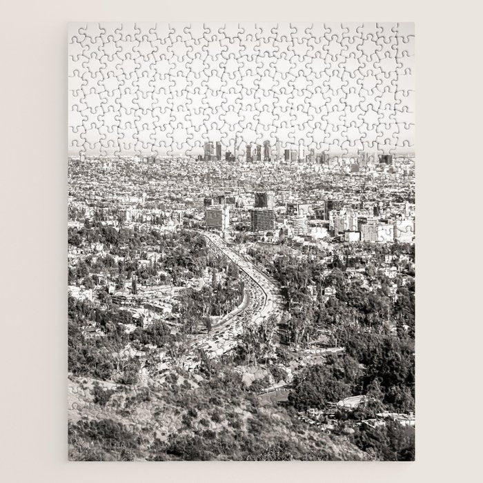 Los Angeles Grey Jigsaw Puzzle Gallery Image 1