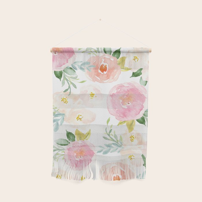 Sweet Pink Blooms (Floral 02) Wall Hanging Gallery Image 1