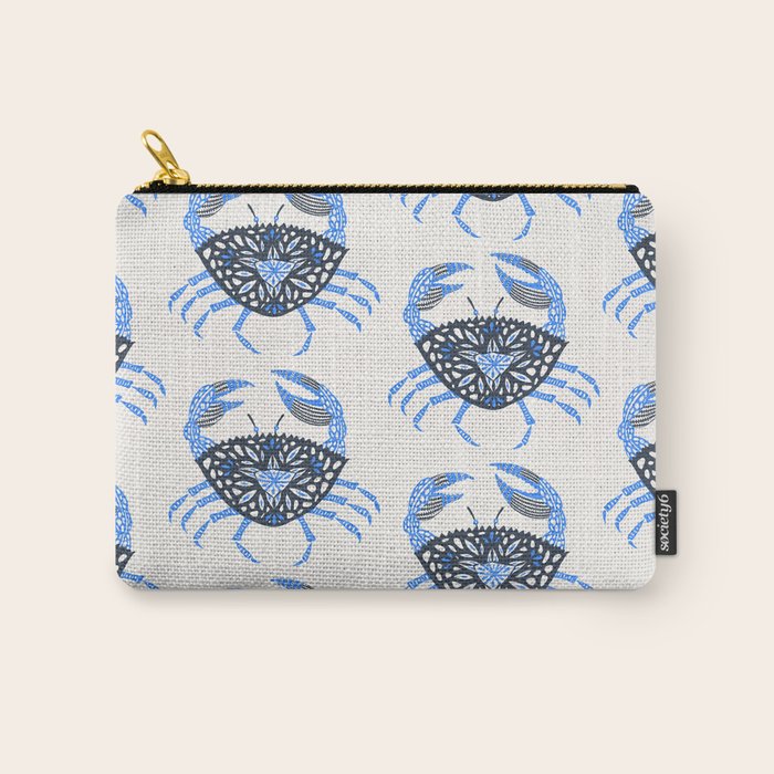 Blue Crab Carry All Pouch Gallery Image 1