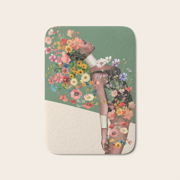 A Soul in Bloom Bath Mat Gallery Image 1